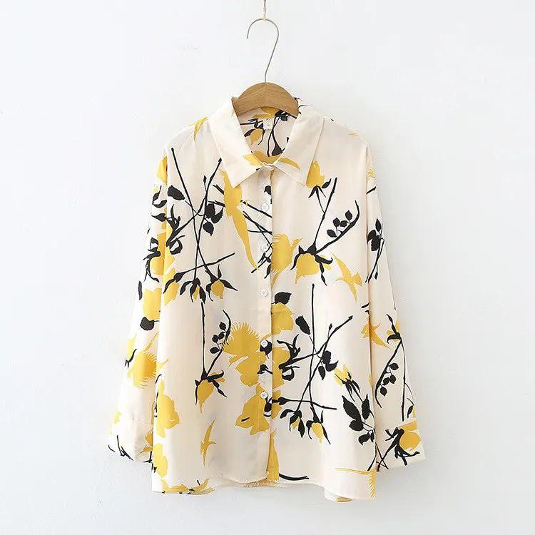 Floral Yellow Print