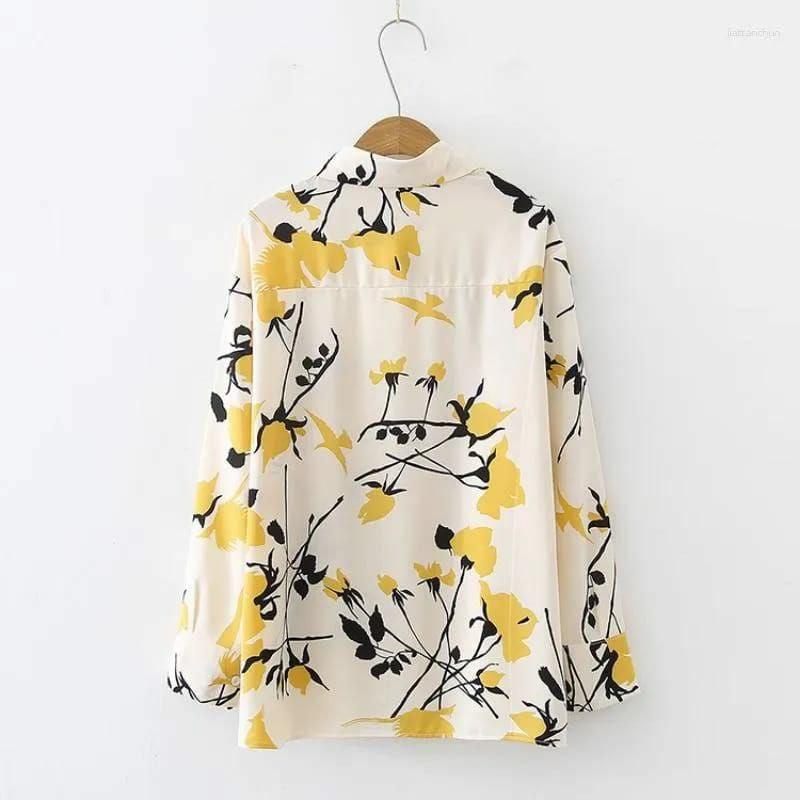 Floral Yellow Print