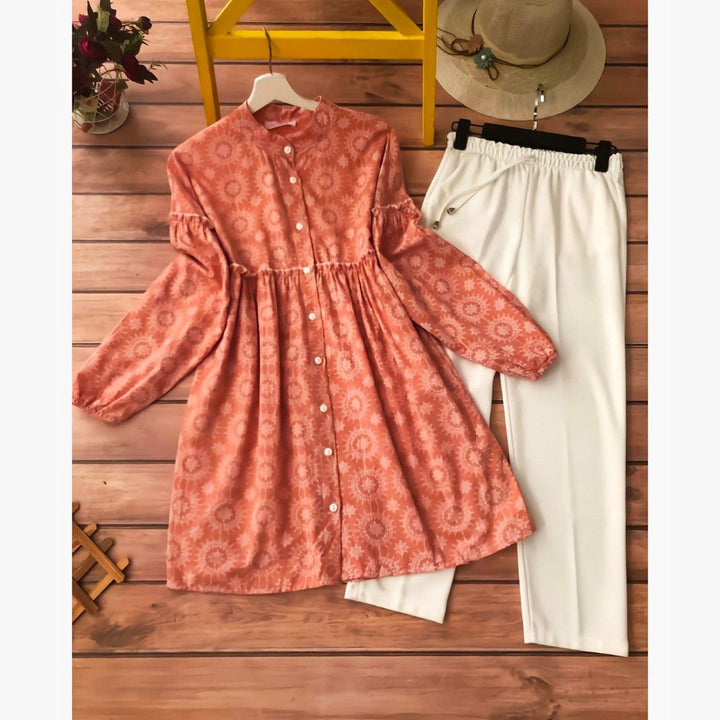 Summer Pink Kurti