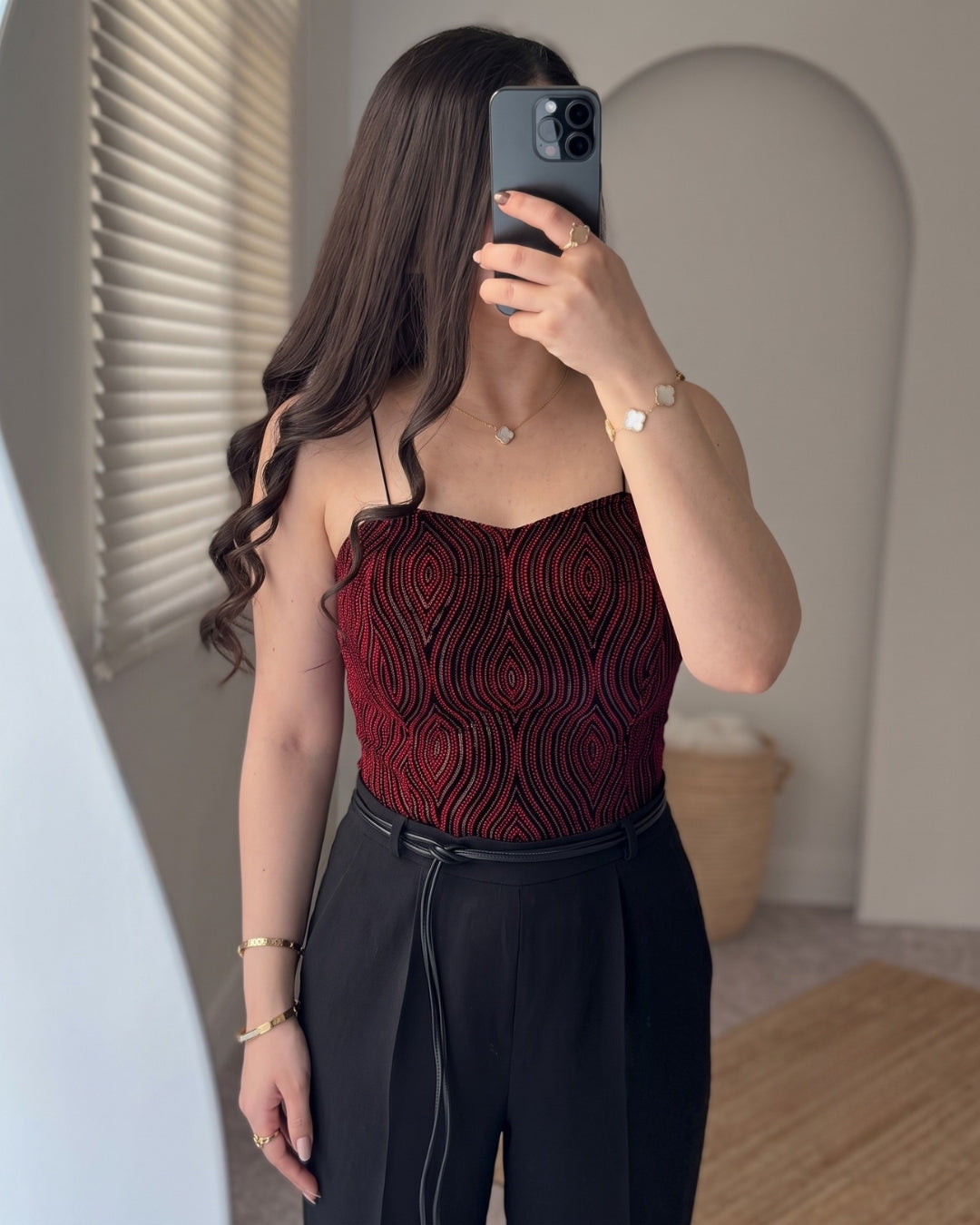 Celisse - Premium Embroidered Corset Party Wear Set