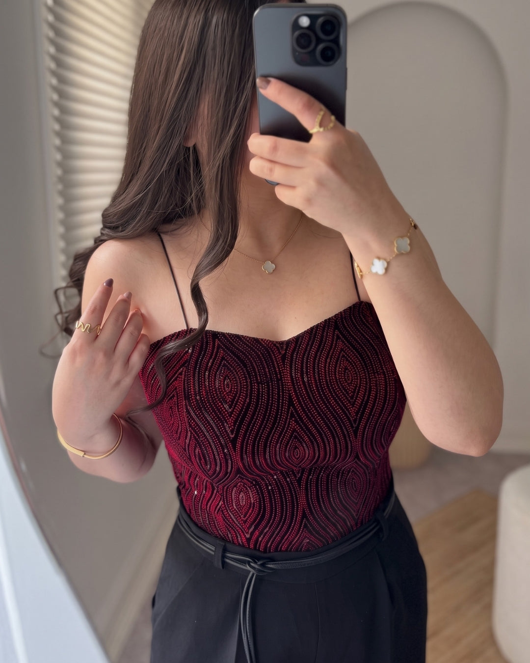 Celisse - Premium Embroidered Corset Party Wear Set